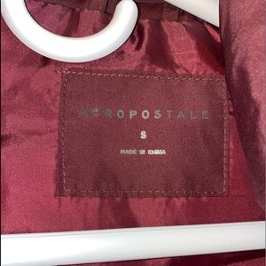 Women’s maroon Aeropostale vest size small
